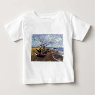 Fischerboote am Strand Baby T-shirt