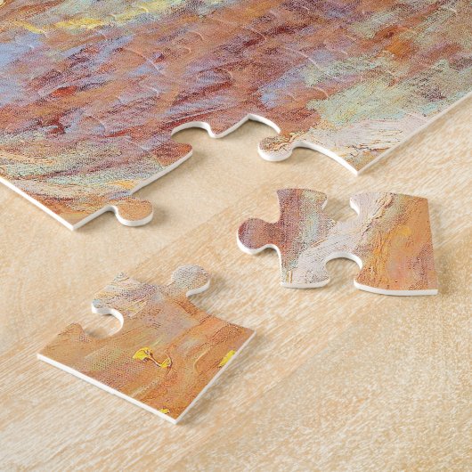 Fischerboote am Strand von Saintes-Maries Puzzle (Seite)