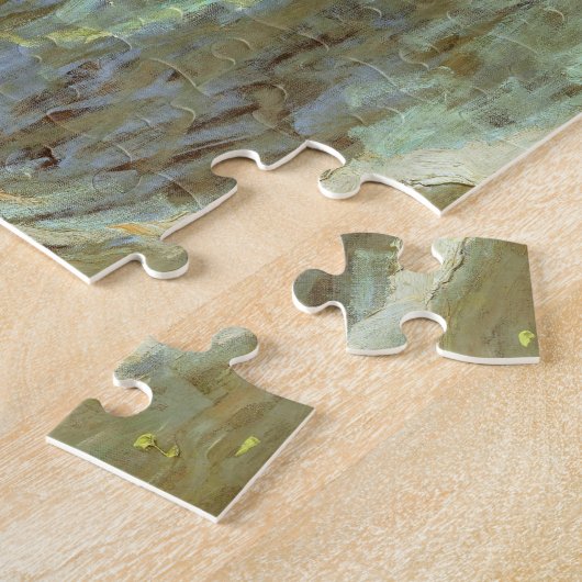 Fischerboote am Strand von Vincent Van Gogh Puzzle (Seite)