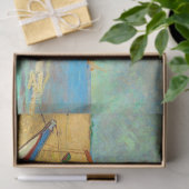 Fischerboote am Strand von Vincent van Gogh Seidenpapier (Geschenk)