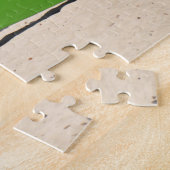 Fischerboote an einem Strand Puerto Rico. Puzzle (Seite)