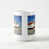Fischerboote auf dem Foto der Algarve Kaffeetasse (Mittel)