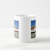 Fischerboote auf dem Foto der Algarve Kaffeetasse (Mittel)