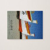 Fischerboote auf dem Foto der Algarve Puzzle (Horizontal)