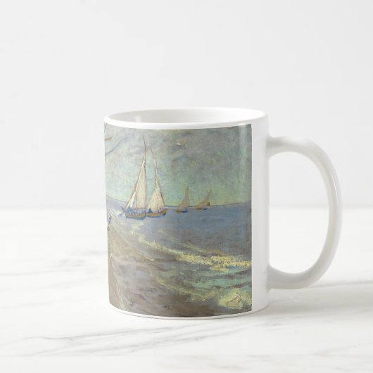 Fischerboote auf dem Strand Kaffeetasse (Rechts)