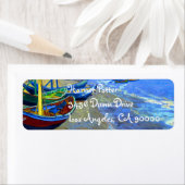 Fischerboote Beach Saintes-Maries Van Gogh Fine (Insitu)