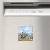 Fischerboote Beach Saintes-Maries Van Gogh Fine Magnet (In Situ (Geschirrspüler))