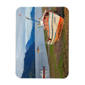 Fischerboote, Hornopiren, Chile Magnet (Vertikal)