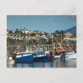 Fischerboote im Hafen von Coffs, Australien Postkarte (Vorderseite)