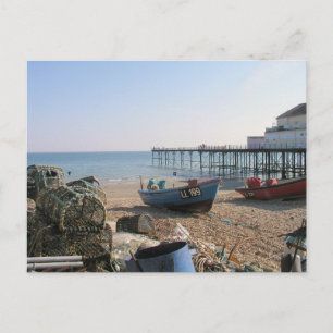 Fischerboote in Bognor Regis Sussex Vereinigtes Kö Postkarte