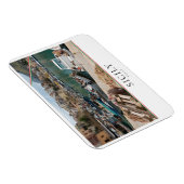 Fischerboote in Castellammare del Golfo, Sizilien Magnet (Rechte Seite)