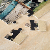 Fischerboote in Hasting Sussex Puzzle (Seite)