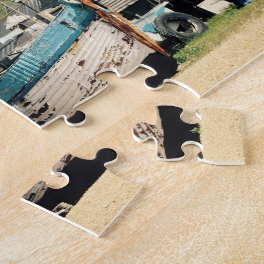 Fischerboote in Hasting Sussex Puzzle (Seite)