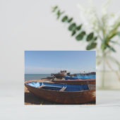 Fischerboote in Kent Postkarte (Stehend Vorderseite)