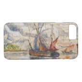 Fischerboote in La Rochelle, c.1919-21 Case-Mate iPhone Hülle (Rückseite (Horizontal))