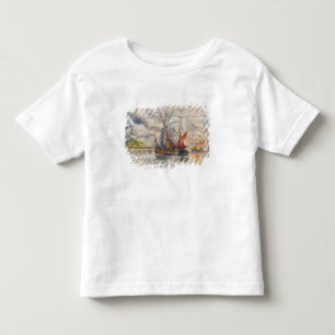 Fischerboote in La Rochelle, c.1919-21 Kleinkind T-shirt