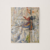 Fischerboote in La Rochelle, c.1919-21 Puzzle (Vertikal)