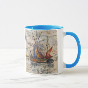 Fischerboote in La Rochelle, c.1919-21 Tasse
