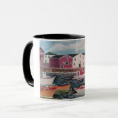 Fischerboote in NL Kanada Tasse (Vorderseite Links)