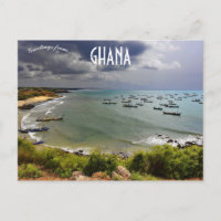 Fischerboote in Senya Beraku Ghana