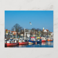 Fischerboote in Warnemuende