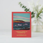 Fischerboote ・ Kettle Cove ・ Maine Coast Postcard Postkarte (Stehend Vorderseite)