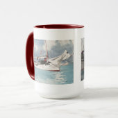 Fischerboote, Key West Tasse (Vorderseite Links)