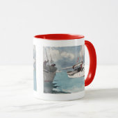 Fischerboote, Key West Tasse (VorderseiteRechts)