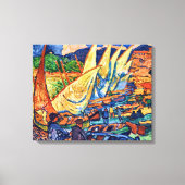 Fischerboote, Kollision | Andre Derain | Leinwanddruck (Vorderseite)