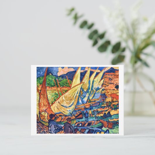 Fischerboote, Kollision | Andre Derain | Postkarte (Stehend Vorderseite)