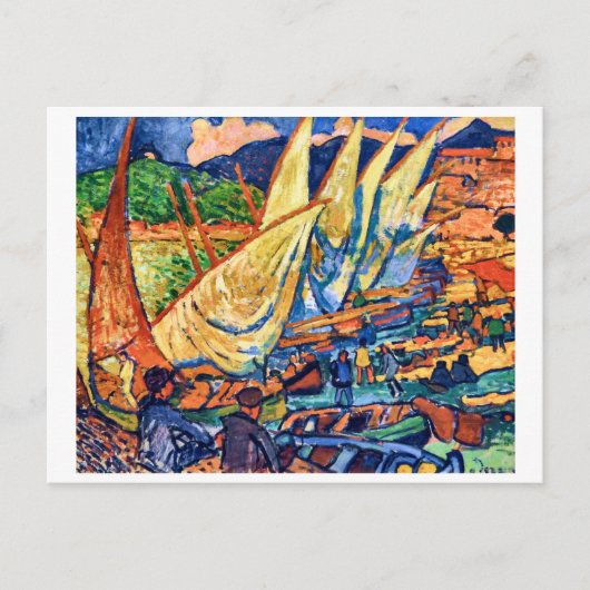 Fischerboote, Kollision | Andre Derain | Postkarte (Vorderseite)