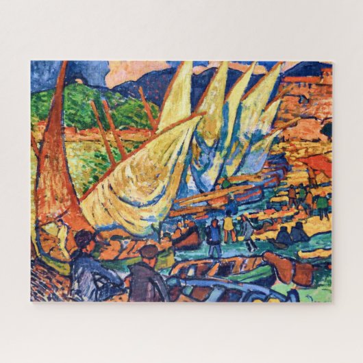 Fischerboote, Kollision | Andre Derain | Puzzle (Horizontal)
