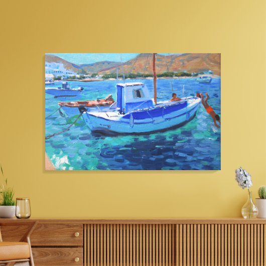 Fischerboote Leinwanddruck (Insitu (Wohnzimmer))