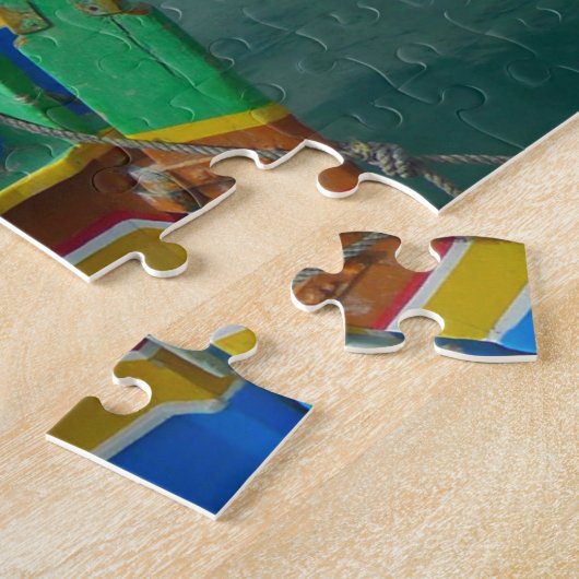 Fischerboote Maltas. Jigsaw Puzzle (Seite)