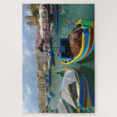 Fischerboote Maltas. Puzzle (Vertikal)