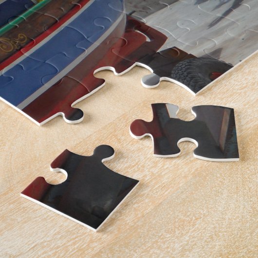 Fischerboote Maltas. Puzzle (Seite)