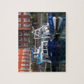 Fischerboote, Portsmouth, England Puzzle (Vertikal)