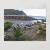 Fischerboote Postkarte (Vorderseite)