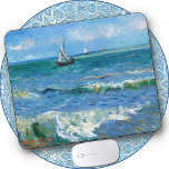 Fischerboote/Seascape in Saintes-Maries-van Gogh Mousepad<br><div class="desc">Ein Bild eines Gemäldes von Vincent van Gogh von "Fishing Boats and Seascape at Saintes-Maries" auf einem Mauspad. Personalisieren Sie dies,  indem Sie benutzerdefinierten Text,  ein kleines Bild und/oder ein Logo hinzufügen. Ein edles Geschenk für den klassischen Kunstfreund Vincent van Gogh.</div>