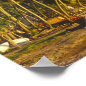Fischerboote, Soufriere, St. Lucia, Karibik Poster (Ecke)