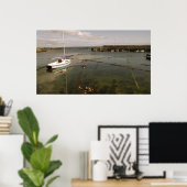 Fischerboote Spiddal Irland Poster (Heimbüro)