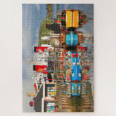 Fischerboote und Fähren, Oban, Schottland Puzzle (Vertikal)