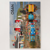 Fischerboote und Fähren, Oban, Schottland Puzzle (Vertikal)