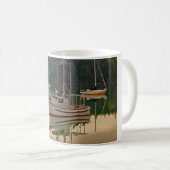 Fischerboote und Segelboote - Tasse (VorderseiteRechts)