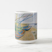 Fischerboote | Vincent van Gogh Kaffeetasse (Mittel)