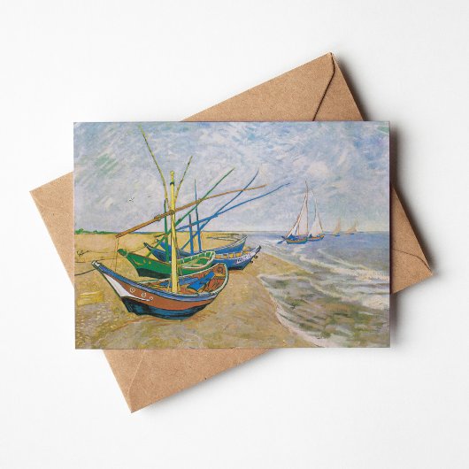 Fischerboote | Vincent van Gogh Karte