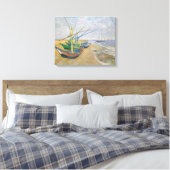 Fischerboote | Vincent van Gogh Leinwanddruck (Insitu (Schlafzimmer))