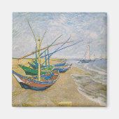 Fischerboote | Vincent Van Gogh Magnet (Vorne)
