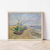 Fischerboote | Vincent Van Gogh Poster