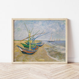 Fischerboote | Vincent Van Gogh Poster